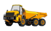 black-and-yellow-construction-dump-truck-industrial-machinery-and-equipment-isolated-on-white-vector