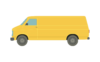 large-yellow-van-on-a-white-background-vector